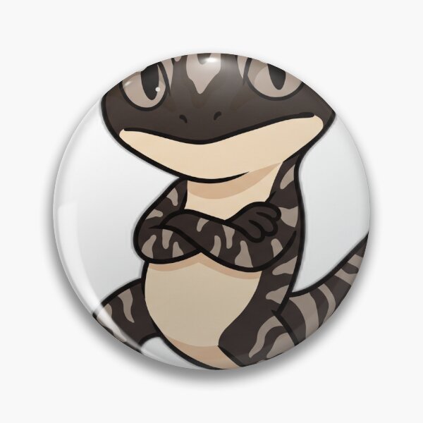 Item preview, Shadow the Sable Crested Gecko Sticker designed and sold by PocketPetStudio.