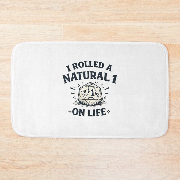 Item preview, Funny DnD | I Rolled A Natural 1 On Life Tabletop Gaming designed and sold by FBA.