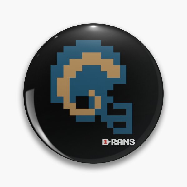Item preview, Rams Retro Throwback Tecmo Bowl Helmet designed and sold by TecmoBowlSports.