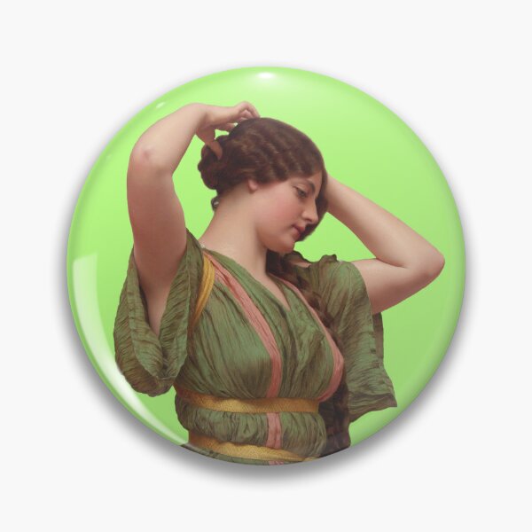Item preview, John William Godward - A Fair Reflection Full Figure designed and sold by Matthew Allred.