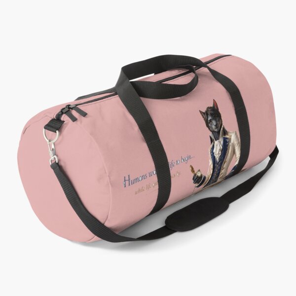 Item preview, Waiting for Life – Philosophical Cat Quote designed and sold by VolkovaLenaArt.