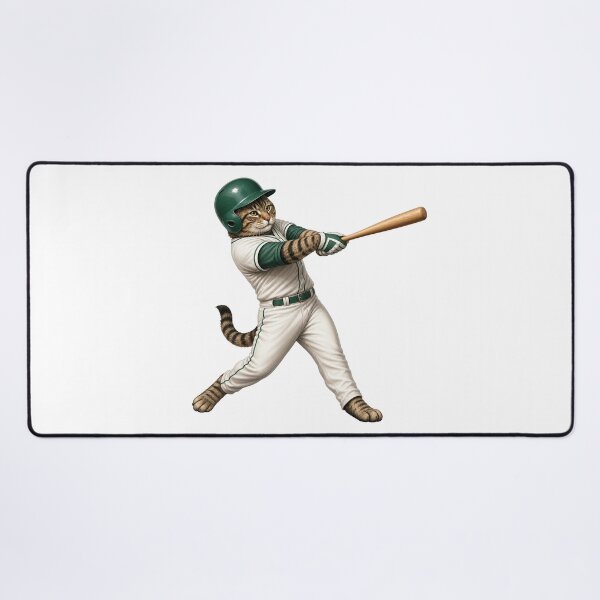 Item preview, Baseball Cat Batter Gift designed and sold by Wenvilgrace.