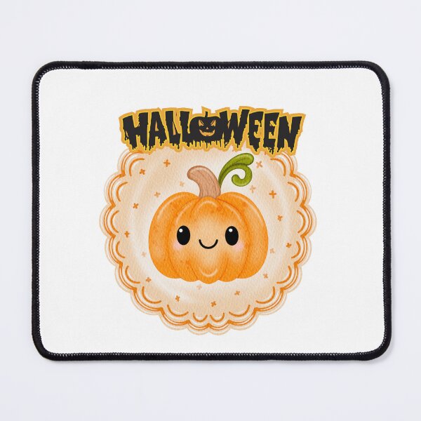 Item preview, Cute Kawaii Halloween Pumpkin designed and sold by Sela Art .