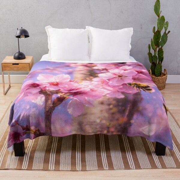 Item preview, Cherry Blossom Bee – Enchanted Spring designed and sold by Kimberly Palmer.