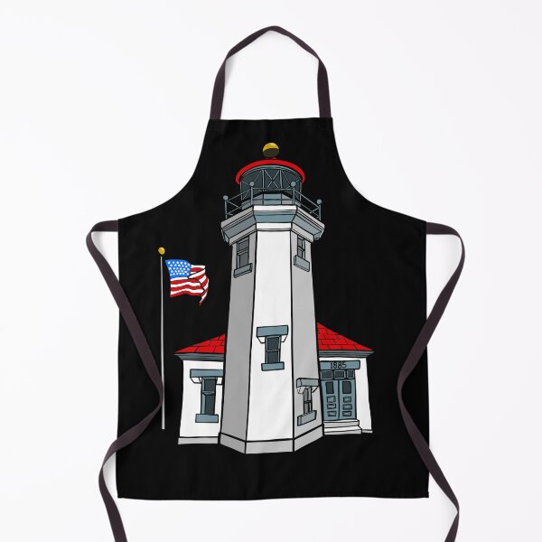 Item preview, Point Robinson Lighthouse Vashon Island WA 1885 Art designed and sold by Urban Muse And Sultry Hues.