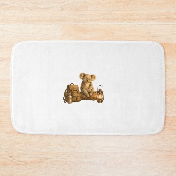 Item preview, Wanderlust Koala Vintage Backpack Rustic Nature Travel designed and sold by AQUILAKREO.