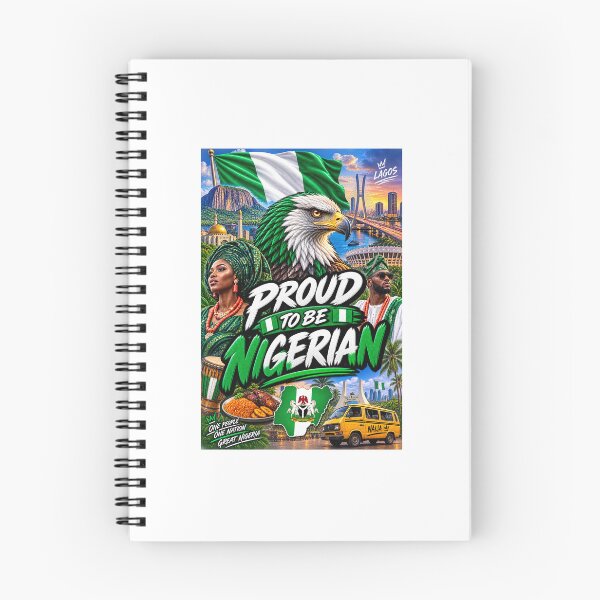 Item preview, Proud To Be Nigerian | Nigeria Culture & Heritage designed and sold by GlitchThreads.