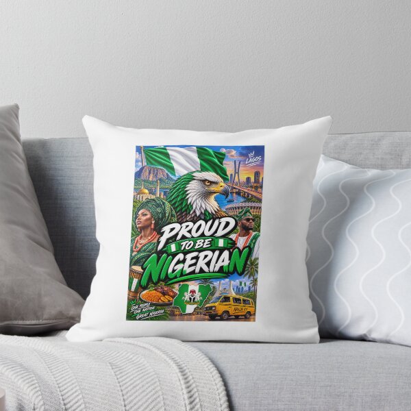 Item preview, Proud To Be Nigerian | Nigeria Culture & Heritage designed and sold by GlitchThreads.