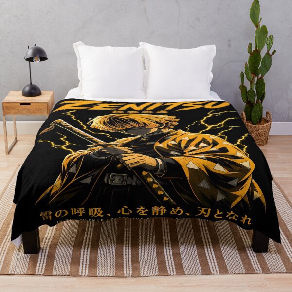 Item preview, Thunder Breathing – Yellow Lightning Swordsman designed and sold by TTdesigns123.