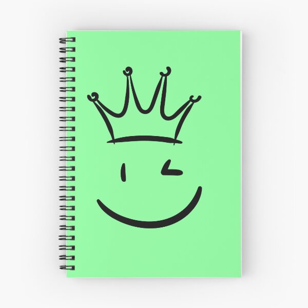 Item preview, Minimalist Wink Smile Crown King Queen Graffiti Shirt designed and sold by MariaPCMaria.