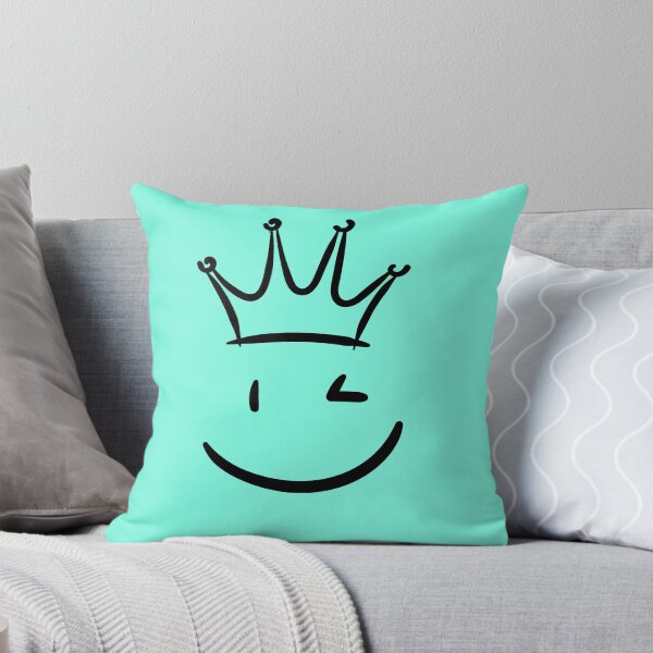Item preview, Minimalist Wink Smile Crown King Queen Graffiti Shirt designed and sold by MariaPCMaria.
