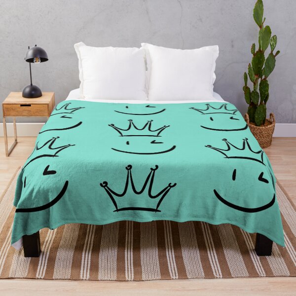 Item preview, Minimalist Wink Smile Crown King Queen Graffiti Shirt designed and sold by MariaPCMaria.