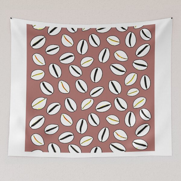Item preview,  African Cowrie Shell Pattern – Traditional Shells & African Symbolism designed and sold by StudioAyinla.