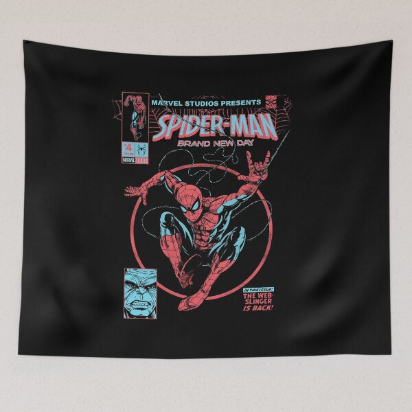 Item preview, Vintage Web Slinger Comic Style Superhero Graphic Tee Retro Fan Shirt designed and sold by defvulan.