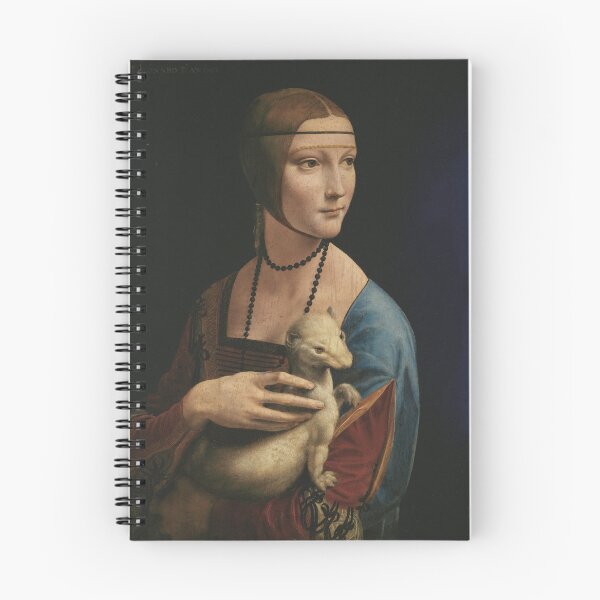 Item preview, Lady with an Ermine (Dama con l'ermellino), Leonardo da Vinci, 1491 designed and sold by The Gaping Maw.