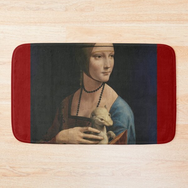 Item preview, Lady with an Ermine (Dama con l'ermellino), Leonardo da Vinci, 1491 designed and sold by The Gaping Maw.
