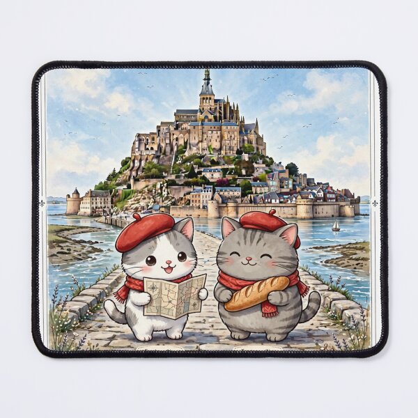 Item preview, Freda and Junior - Mont Saint-Michel France Adventure designed and sold by MAISON SYLVIE.
