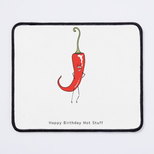 Item preview, Funny Hot stuff design. Birthday design designed and sold by By The Moon.