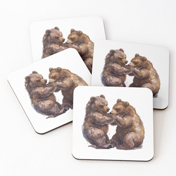 Item preview, Bear Cub | Cute Woodland Animal Watercolor Art designed and sold by Mandayartstudio.