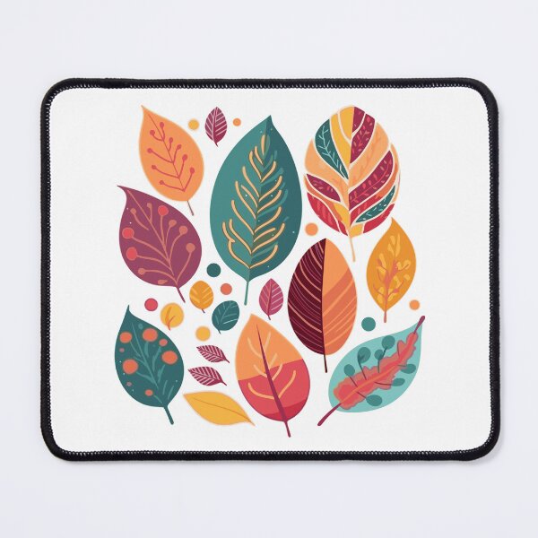 Item preview, Colorful Autumn Leaves – Modern Botanical Fall Foliage designed and sold by Awarrie.