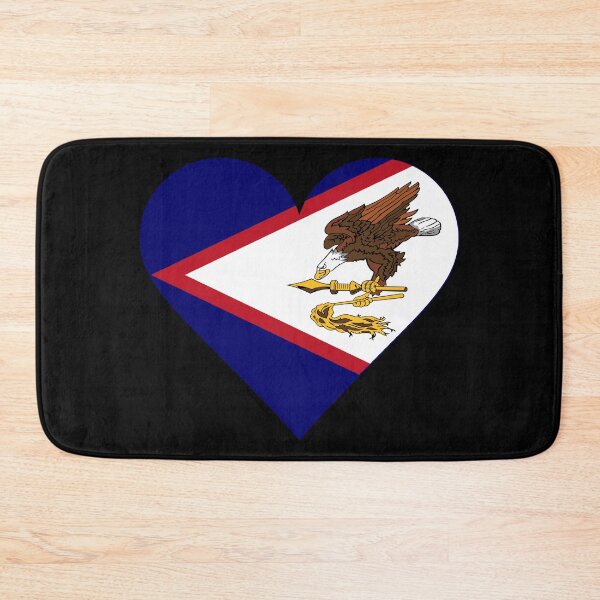 Item preview, American Samoa Heart Flag Graphic | I Love American Samoa Patriotic Symbol designed and sold by NTGUILTY.