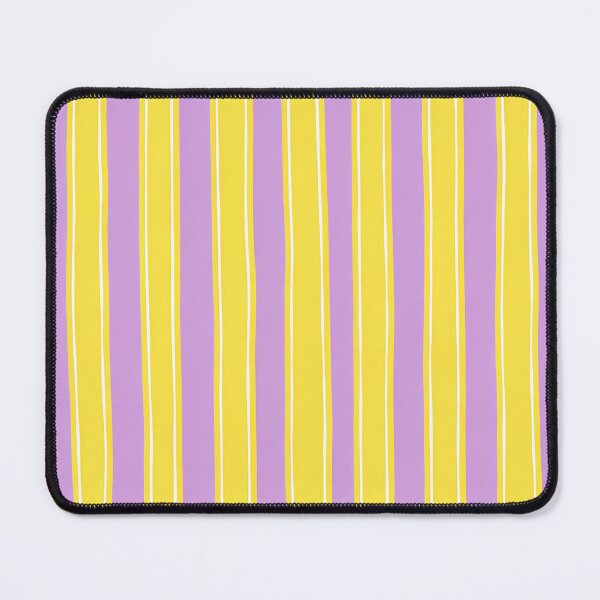 Item preview, Purple and Yellow Wavy Stripes Abstract Pattern designed and sold by tarzbol.