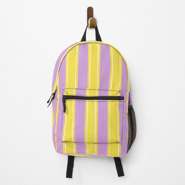Item preview, Purple and Yellow Wavy Stripes Abstract Pattern designed and sold by tarzbol.