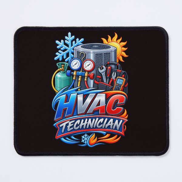 Item preview, HVAC Technician – Heating Cooling & Skilled Trades Design designed and sold by Tadeusz1.
