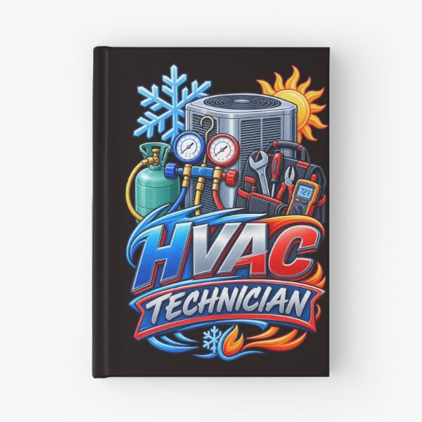 Item preview, HVAC Technician – Heating Cooling & Skilled Trades Design designed and sold by Tadeusz1.