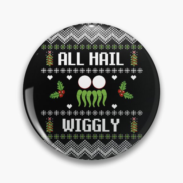 Item preview, Starkid Black Friday All Hail Wiggly Christmas Sweater designed and sold by humnoo.