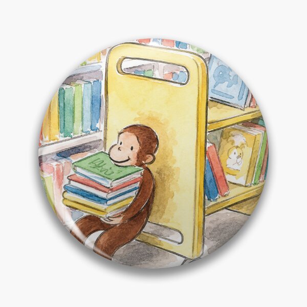 Item preview, Library monkey  designed and sold by Jadedoodle.