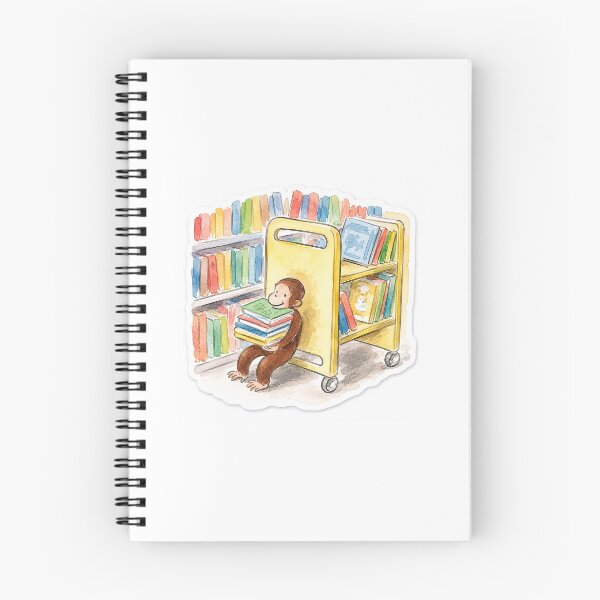 Item preview, Library monkey  designed and sold by Jadedoodle.