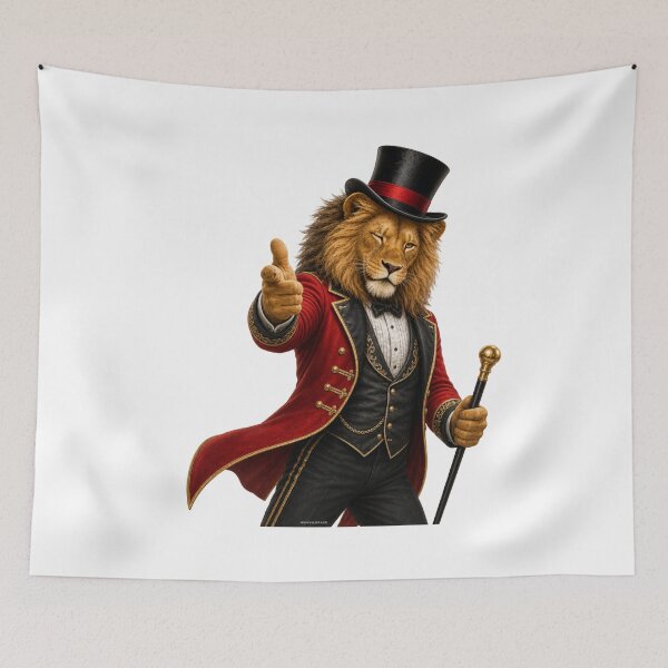 Item preview, Ringmaster Lion Gift designed and sold by Wenvilgrace.
