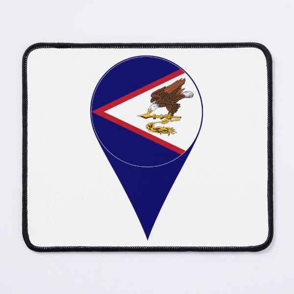 Item preview, American Samoa Flag Location Pin Map Marker | American Samoan Destination GPS designed and sold by NTGUILTY.