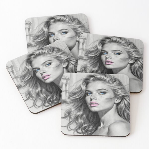 Item preview, Retro Fashionista Portrait – Classic Beauty Glow designed and sold by FotoworldEdel.