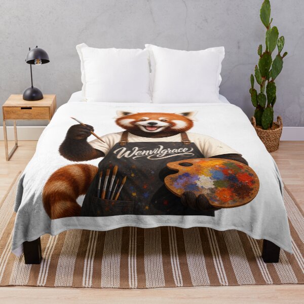 Item preview, Red Panda Artist Gift designed and sold by Wenvilgrace.