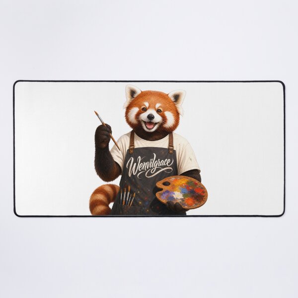 Item preview, Red Panda Artist Gift designed and sold by Wenvilgrace.
