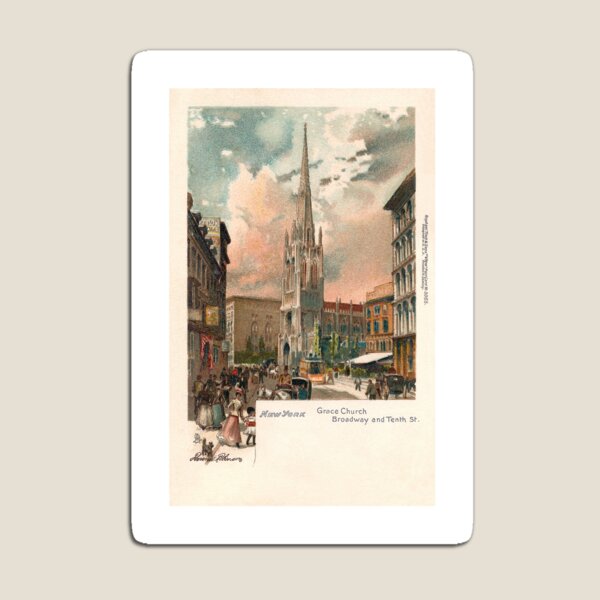 Item preview,  Broadway and Tenth Street in New York City designed and sold by Donkey's Salad.