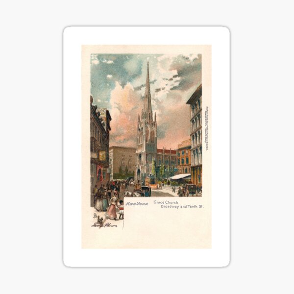 Item preview,  Broadway and Tenth Street in New York City designed and sold by Donkey's Salad.