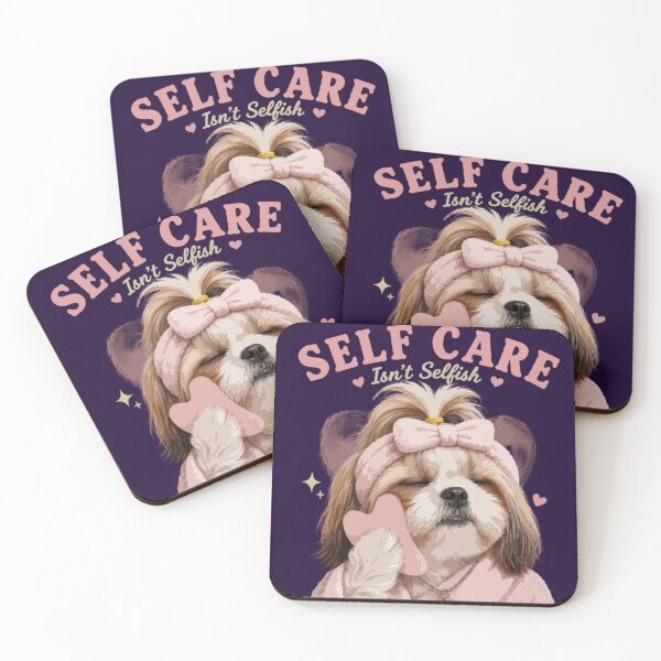 Item preview, Shih Tzu Self Care Isn't Selfish – Cute Spa Dog designed and sold by PawsAndPallette .