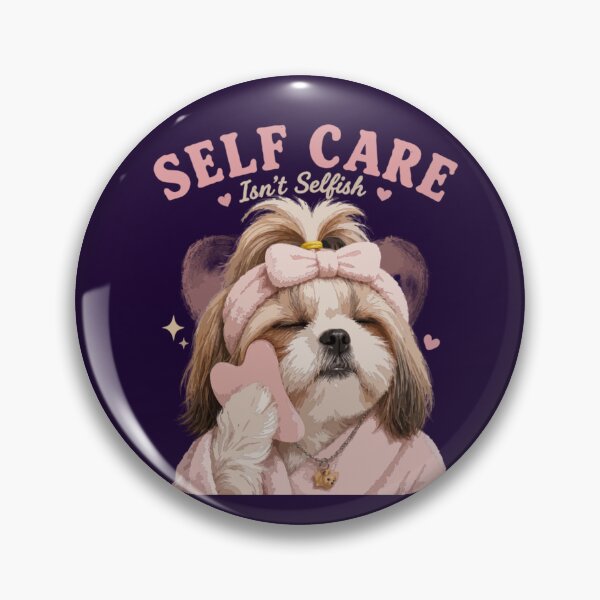 Artikelvorschau, Selbstfürsorge beim Shih Tzu ist nicht egoistisch – Süßer Spa-Hund entworfen und verkauft von PawsAndPallette .