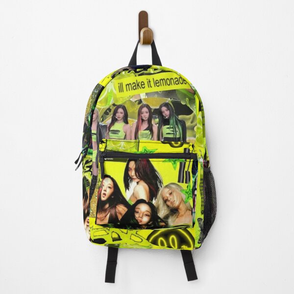 Item preview, aespa Lemonade Neon Green Kpop Collage designed and sold by KryaArts27.