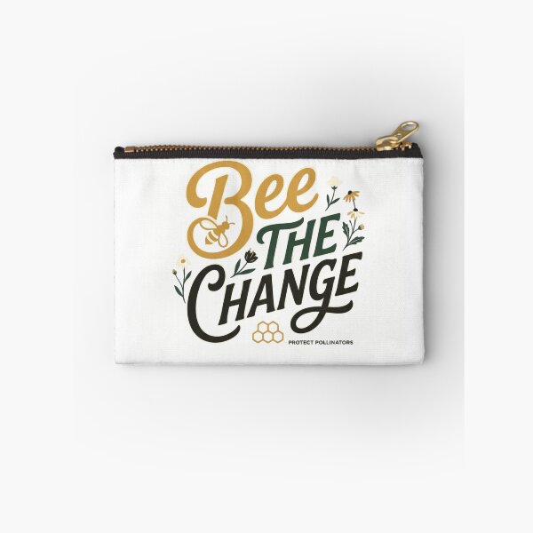 Item preview, Bee The Change Protect Pollinators Calligraphy Art designed and sold by Amr Darwish Graphic designer.