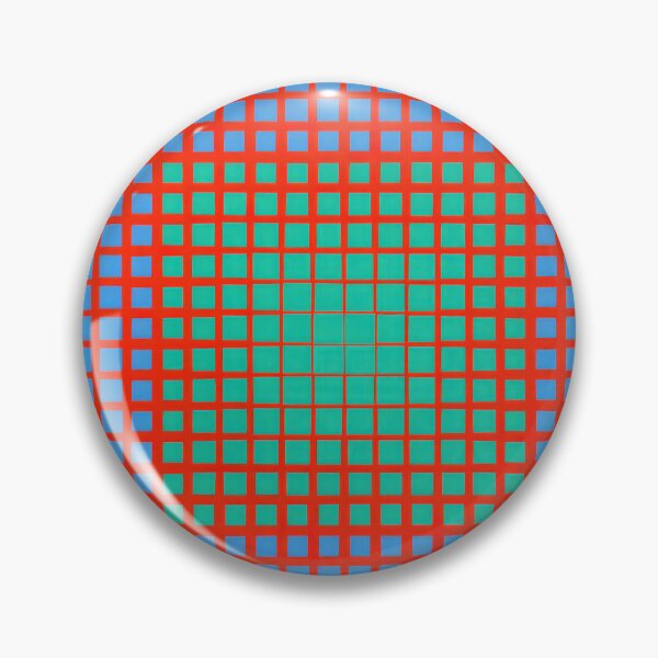 Item preview, Richard Anuszkiewicz abstract art, Richard Anuszkiewicz American artist, Richard Anuszkiewicz color art designed and sold by Russemar.