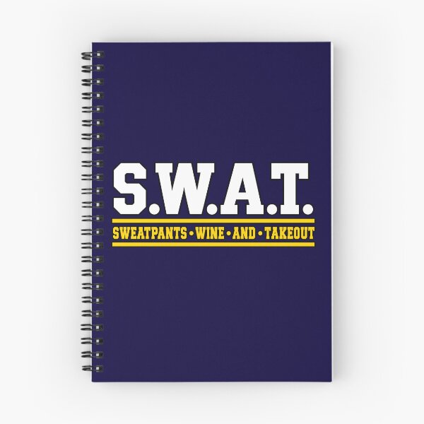 Item preview, SWAT Sweatpants Wine And Takeout Funny Homebody Humor designed and sold by ZIGLWORKS.