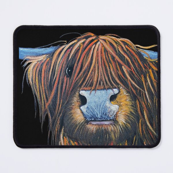 Item preview, Scottish Hairy Highland Cow ' Goose ' by Shirley MacArthur designed and sold by Shirley MacArthur Art.