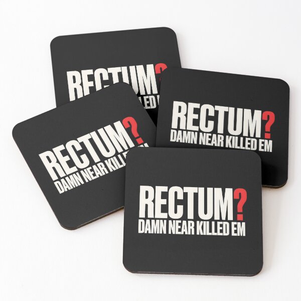 Item preview, Rectum Damn Near Killed em Clever Dad Joke Pun designed and sold by Redgiant87x.