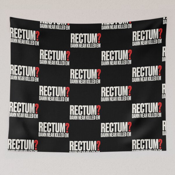 Item preview, Rectum Damn Near Killed em Clever Dad Joke Pun designed and sold by Redgiant87x.