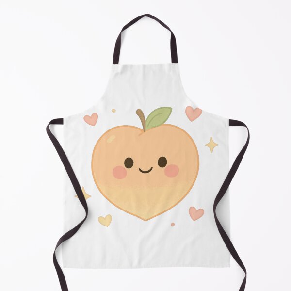 Item preview, Smiling Peach With Leaf Tee designed and sold by Heidioyd.