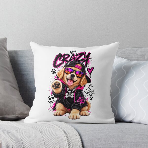 Item preview, Crazy Streetwear Puppy designed and sold by CameoFashion.